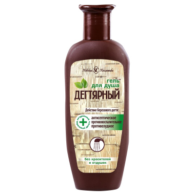 Невская Косметика гель для душа дегтярный 250 мл