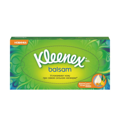 Kleenex салфетки в коробках 72 шт