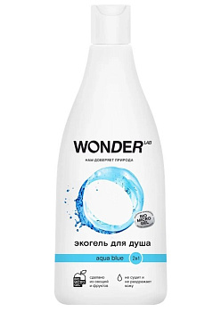 Wonder Lab экогель для душа 2в1 Aqua blue 550мл