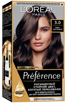 L'oreal Preference краска для волос 3 бразилия