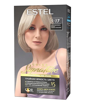Estel крем-гель краска для волос Color Signature Шёлковая вуаль 9/17