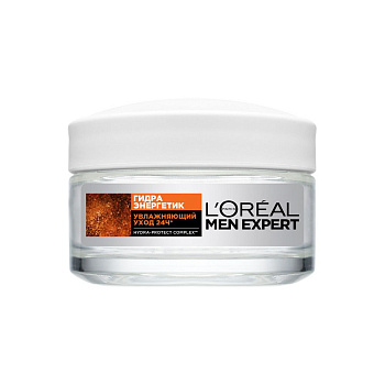 L'Oreal Paris Men Expert гидра энергетик крем для лица увлажняющий уход 24ч мужской для всех типов кожи 50 мл