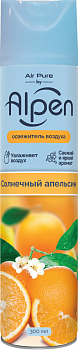 Alpen освежитель воздуха солнечный апельсин 300 мл