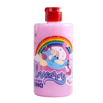 Unicorn пена для ванн bubble gum 460 мл