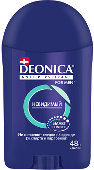 Deonica for men антиперспирант стик невидимый 40 мл