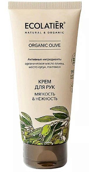 Ecolatier  green крем для рук мягкость & нежность серия organic olive 100 мл