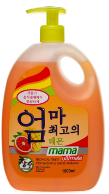 Mama Lemon ultimate бальзам для мытья посуды тропические фрукты 1л