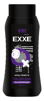 Exxe men гель для душа 2 в1 увлажняющий vibe 400 мл