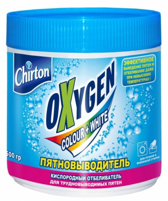 Chirton пятновыводитель кислородный Oxygen 500г