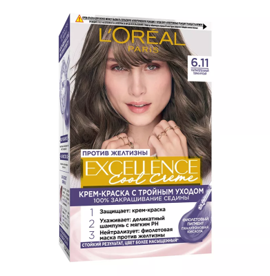 L` Excellence 6.11 темный русый Уценка