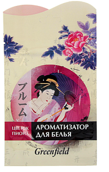 Greenfield ароматизатор для белья японская серия Цветок пиона