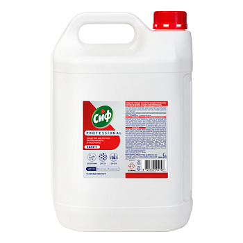 Сиф professional моющее кислотное концентрированное средство против ржавчины и налета 5 л Уценка