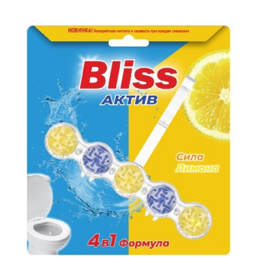 BLISS Туалетные блоки подвесные Сила лимона 1шт