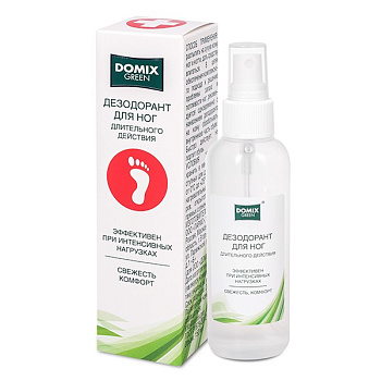 Domix green дезодорант для ног длительного действия спрей 150 мл