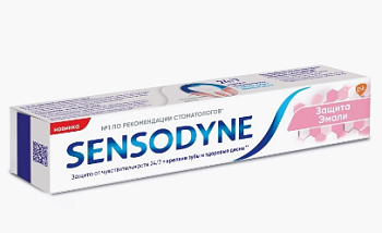 Sensodyne зубная паста защита эмали 75мл Уценка