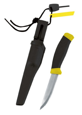 Forester Mobile нож с огнивом для кемпинга рыбалки охоты и актив отдыха в пласт чехле на клипсе