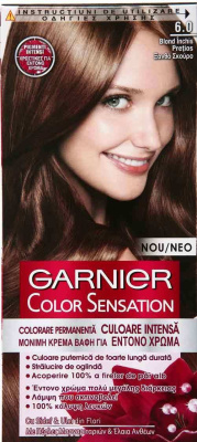 Краска для волос GARNIER Color Sensational № 6.0 Роскошный тёмно-русый