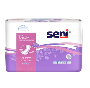Seni lady прокладки урологические normal 15 шт