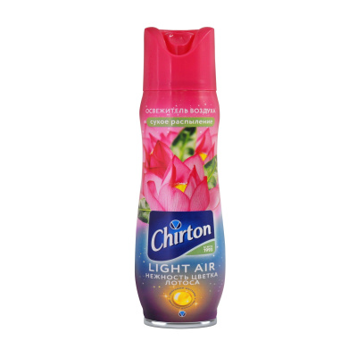 Chirton air освежитель воздуха нежность лотоса 300 мл