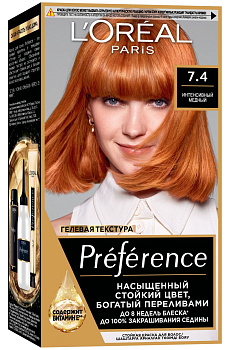 L`oreal Preference Feria 74 манго Уценка