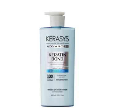 KeraSys кератин бонд бальзам шелковое увлажнение 600 мл