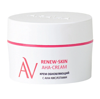 Aravia Laboratories Крем обновляющий с АНА-кислотами Renew-Skin AHA-Cream 50 мл