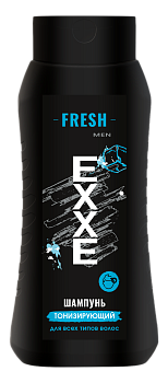 Exxe men шампунь для всех типов волос тонизирующий fresh 400 мл