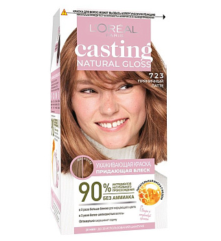 L'Oreal Paris Casting Creme Gloss краска уход для волос 723 пряничный латте