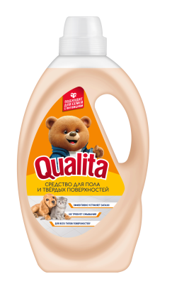 Qualita средство для мытья пола и твердых поверхностей citrus флакон 1000 мл