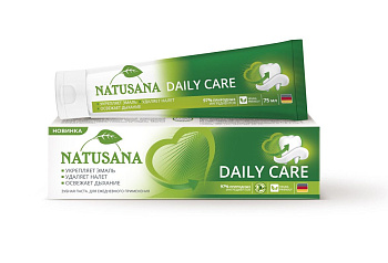 Natusana daily care зубная паста 75мл
