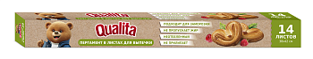 Qualita пергамент для выпечки 6 м 38 см в коробке