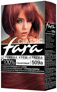 Фара краска для волос 509А Гранатовый