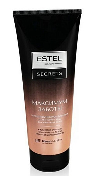 Estel secrets максимум заботы мультифункциональный шампунь уход для всех типов волос 250 мл