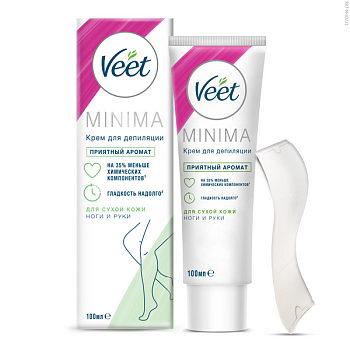 Veet MINIMA крем для депиляции для сухой кожи 100 мл