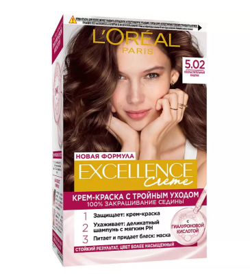 L' Excellence 5.02 обольстительный каштан Уценка