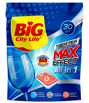 BIG City таблетки для пмм ultra all in 1 30 шт