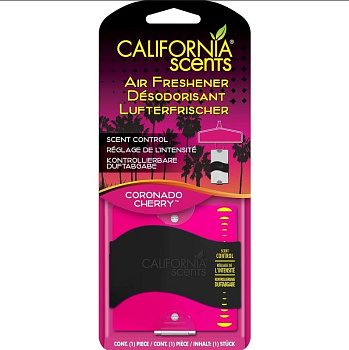 California Scents картон подвесной - Вишня Коронадо - 1шт