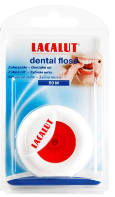 Зубная нить ЛАКАЛЮТ ДЕНТАЛ 50 м
