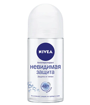 Nivea део шарик женский невидимая защита 50 мл