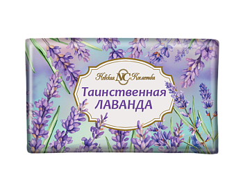 Невская косметика туалетное мыло цветочное таинственная лаванда 180г