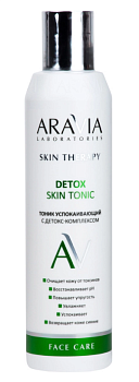 ARAVIA Laboratories тоник успокаивающий с детокс комплексом detox skin tonic 200 мл