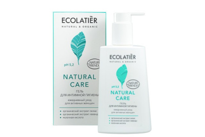 Ecolatier Гель для интимной гигиены Natural Care Ежедневный уход, 250 мл Уценка