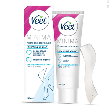 Veet MINIMA крем для депиляции для чувствительной кожи 100 мл