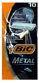 BIC Станки одноразовые Метал (10шт) с одним лезвием