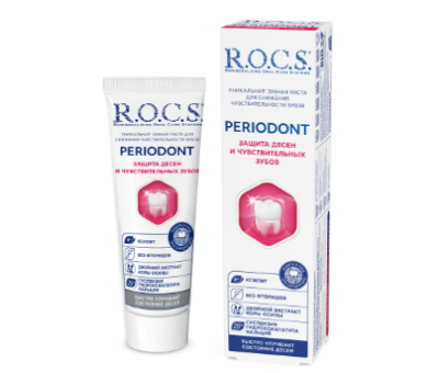 Rocs зубная паста periodont 94 гр
