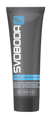 SVOBODA MEN CARE крем для бритья в тубе 75 г