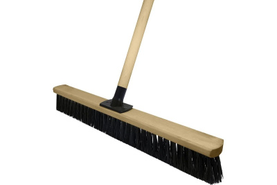Pattern Щетка для улицы, 500 мм, усиленное крепление, эконом, с черенком