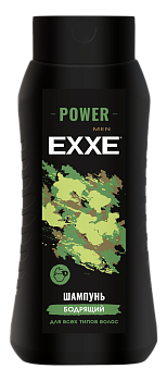Exxe men шампунь бодрящий power 400 мл