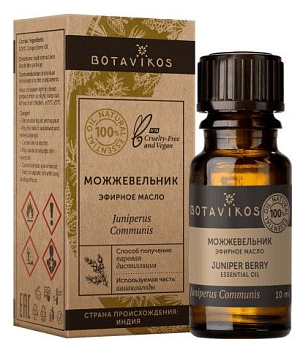 Botavikos Можжевельник хвойный 100% эфирное масло, 10 мл