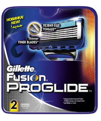 Сменные кассеты для бритья GILLETTE (2шт)